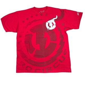 Alpinestars x Nitro Circus "Stuck Up" Collaboration Tee Shirt Men’s L Fire Bomb